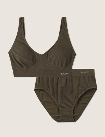 Underklädningsset | Full Brief + Shaper Crop Bra