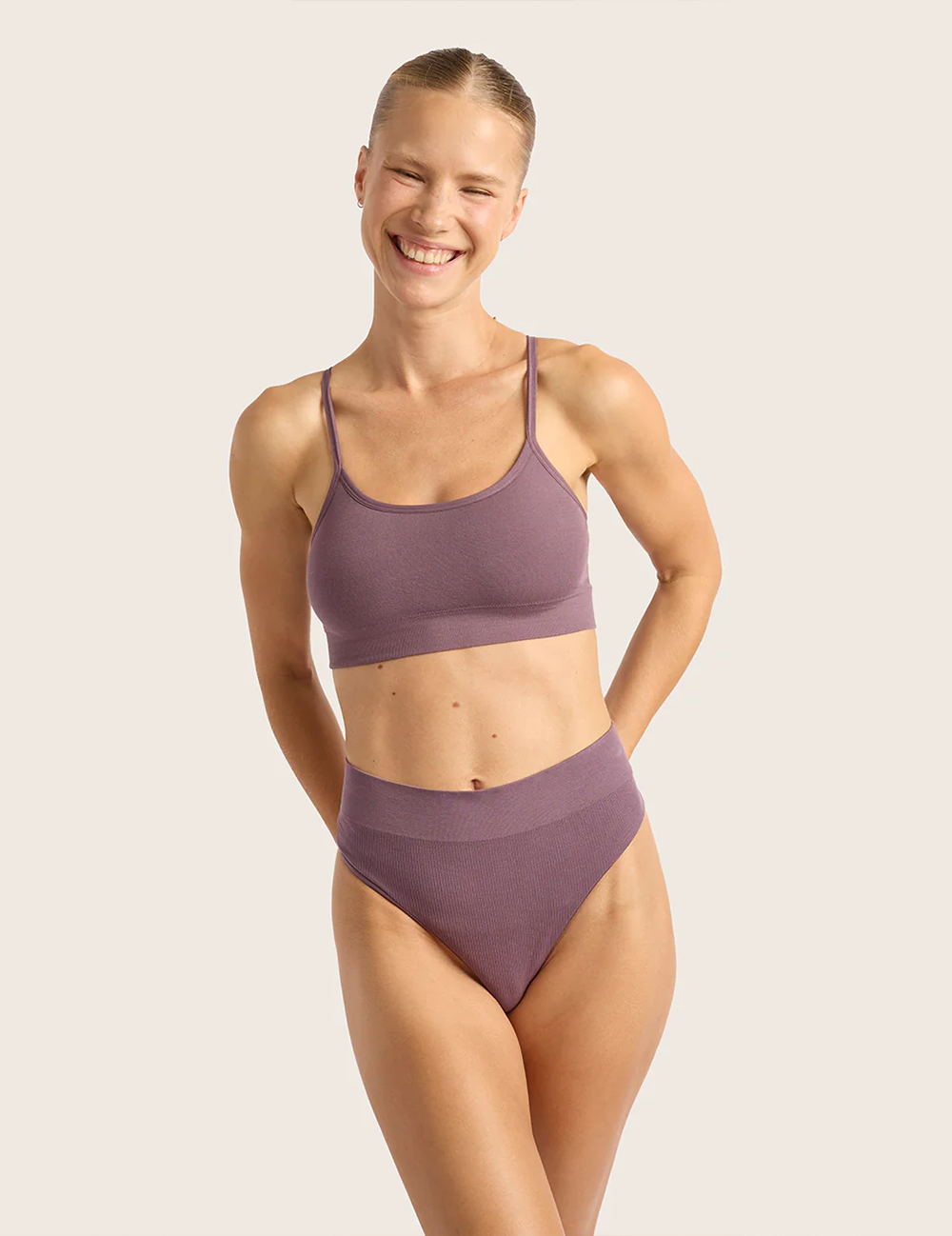 LYOLYTE® Racerback Bralette - Wisteria