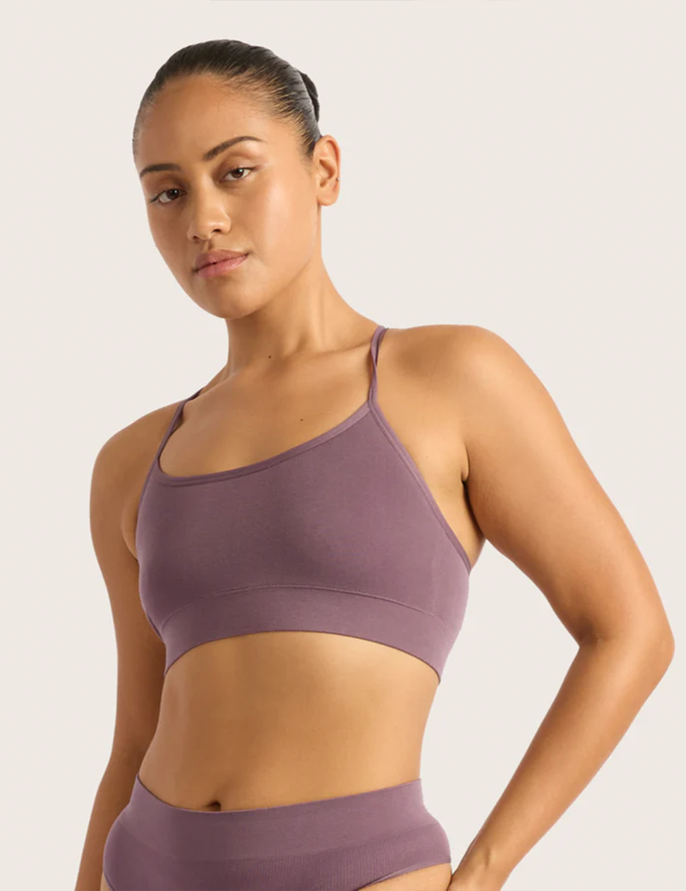 LYOLYTE® Racerback Bralette - Wisteria