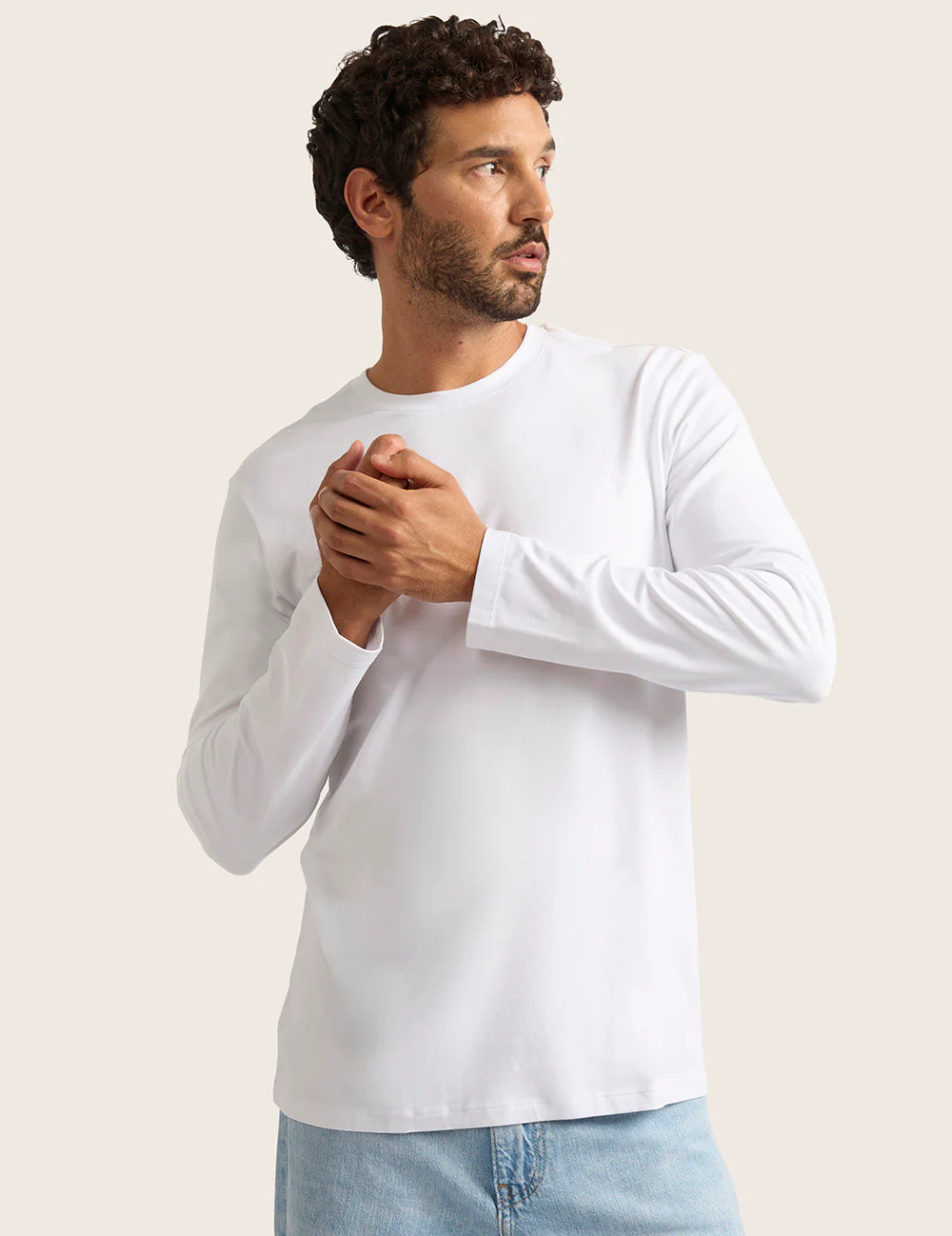 Herr Classic Långärmad T-shirt