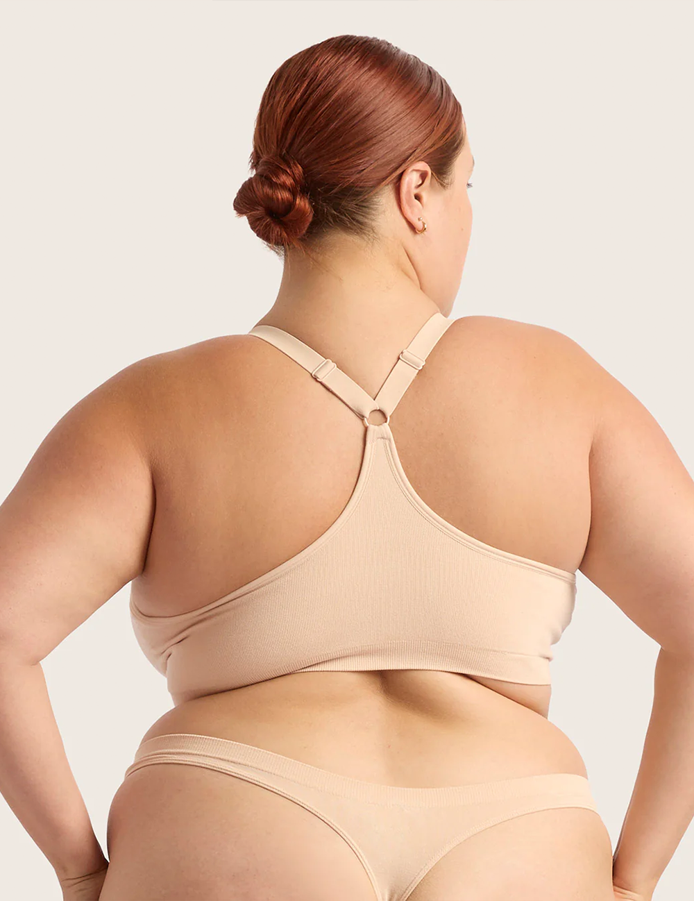 Bambu-BH utan Bygel med Racerback