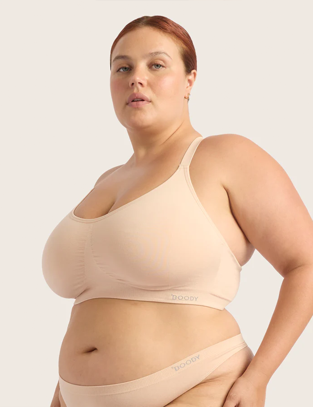 Bambu-BH utan Bygel med Racerback