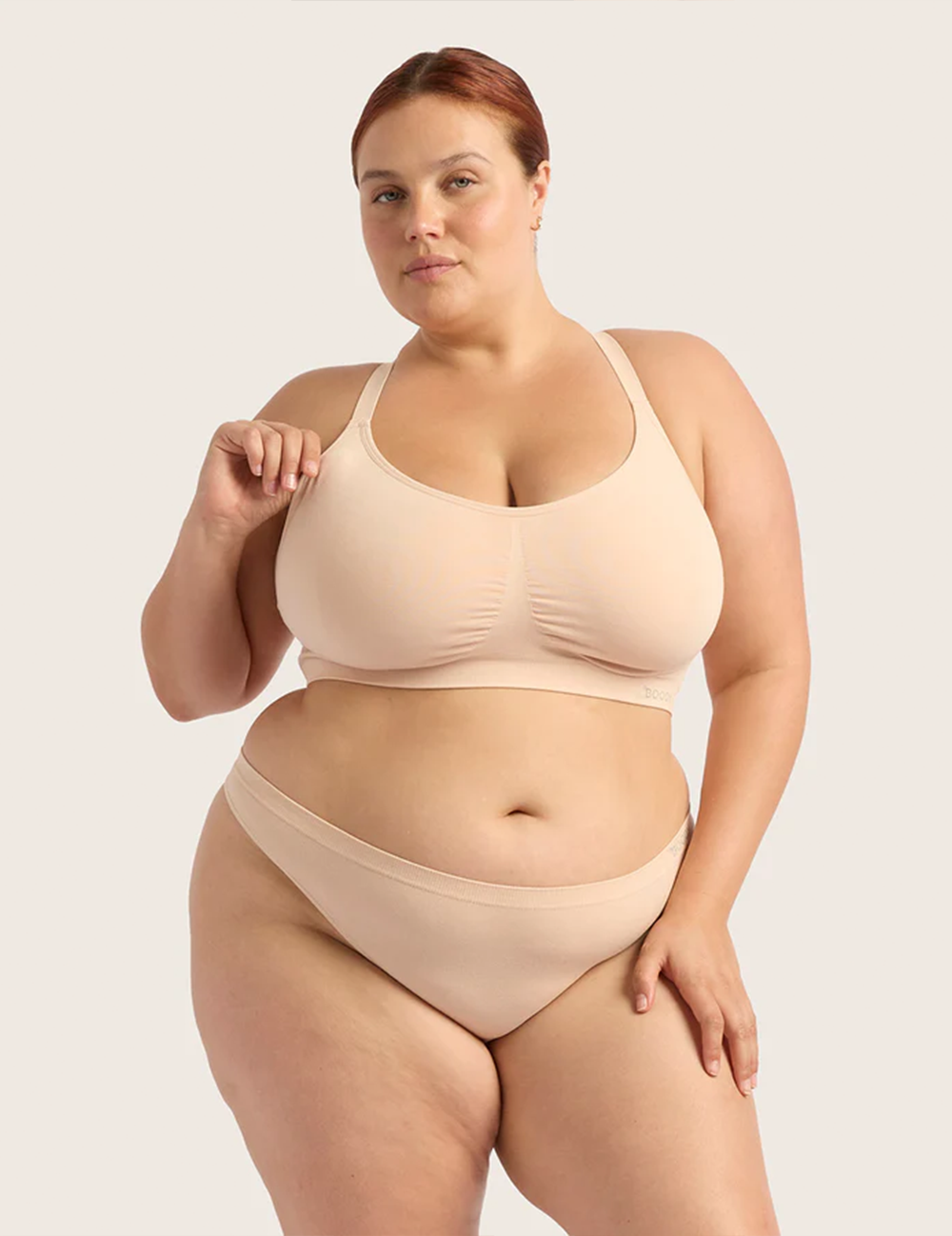 Bambu-BH utan Bygel med Racerback