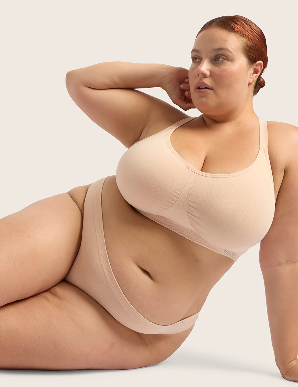 Bambu-BH utan Bygel med Racerback