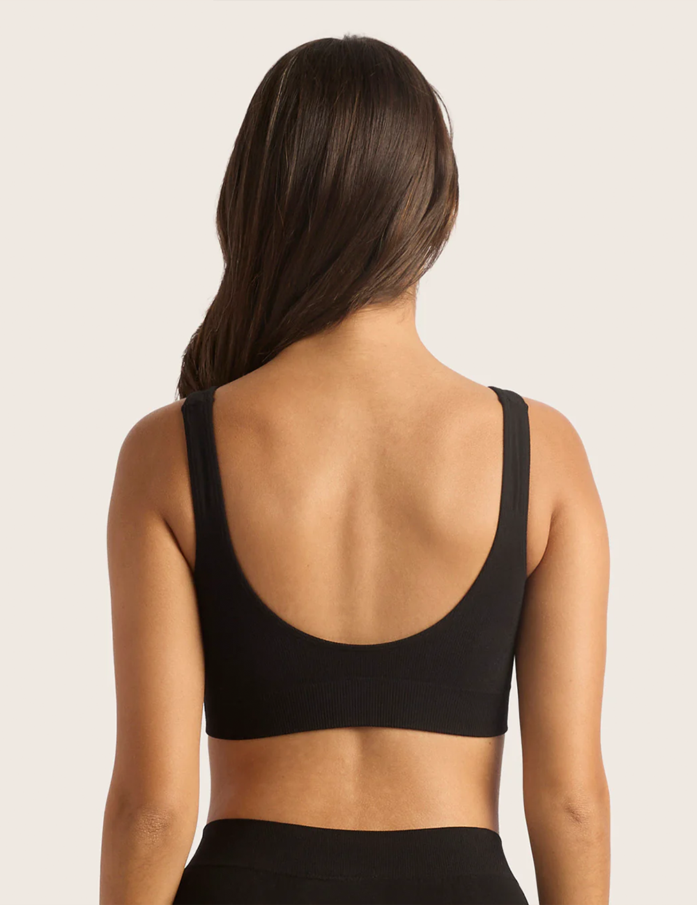 3-Pack Sömlös Bambu-BH med Inlägg