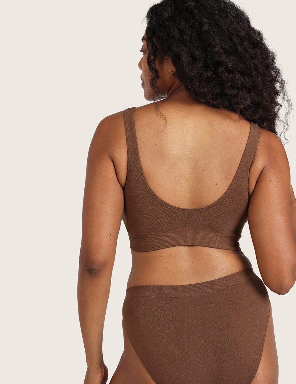 3-Pack Sömlös Bambu-BH med Inlägg