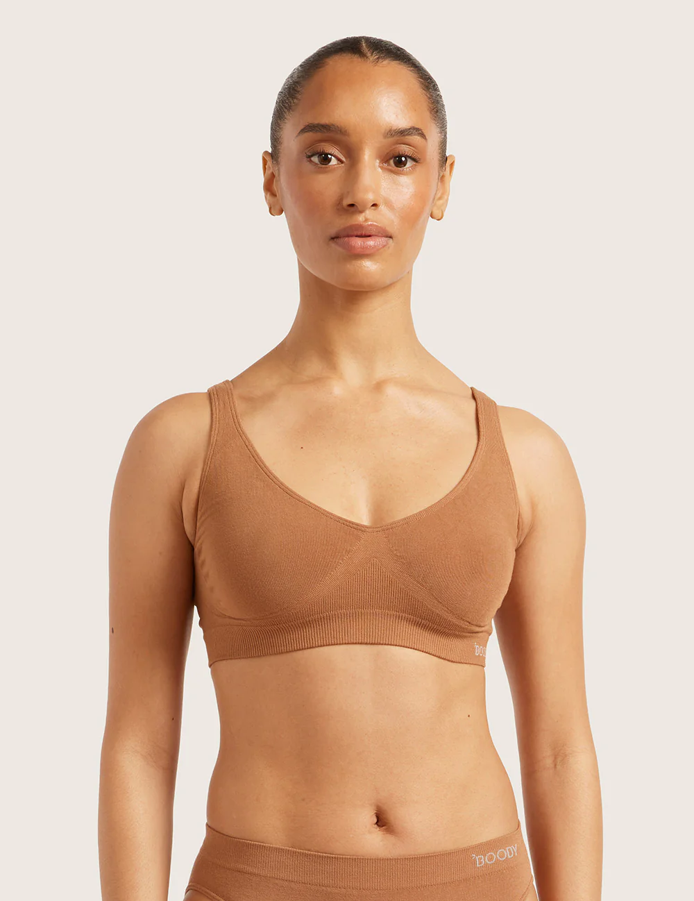 3-Pack Sömlös Bambu-BH - Outlet