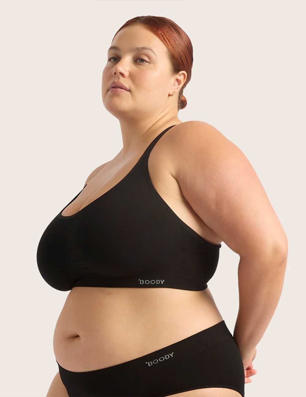 Bambu-BH utan Bygel med Racerback