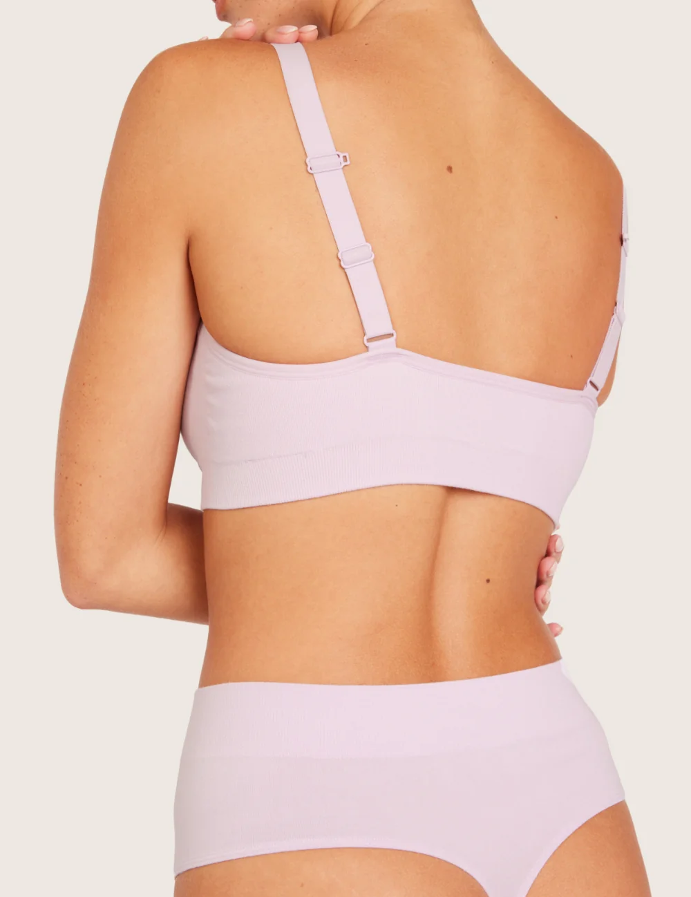 T-shirt-BH utan Bygel med Extra Stöd (DD-F) - Orchid