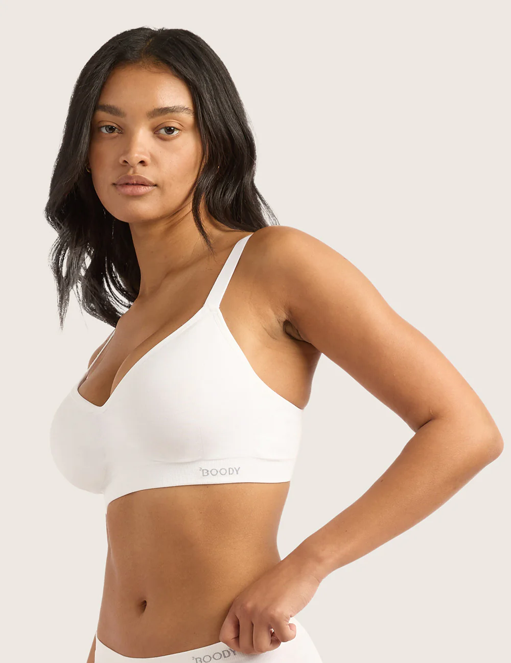 T-shirt-BH utan Bygel med Extra Stöd