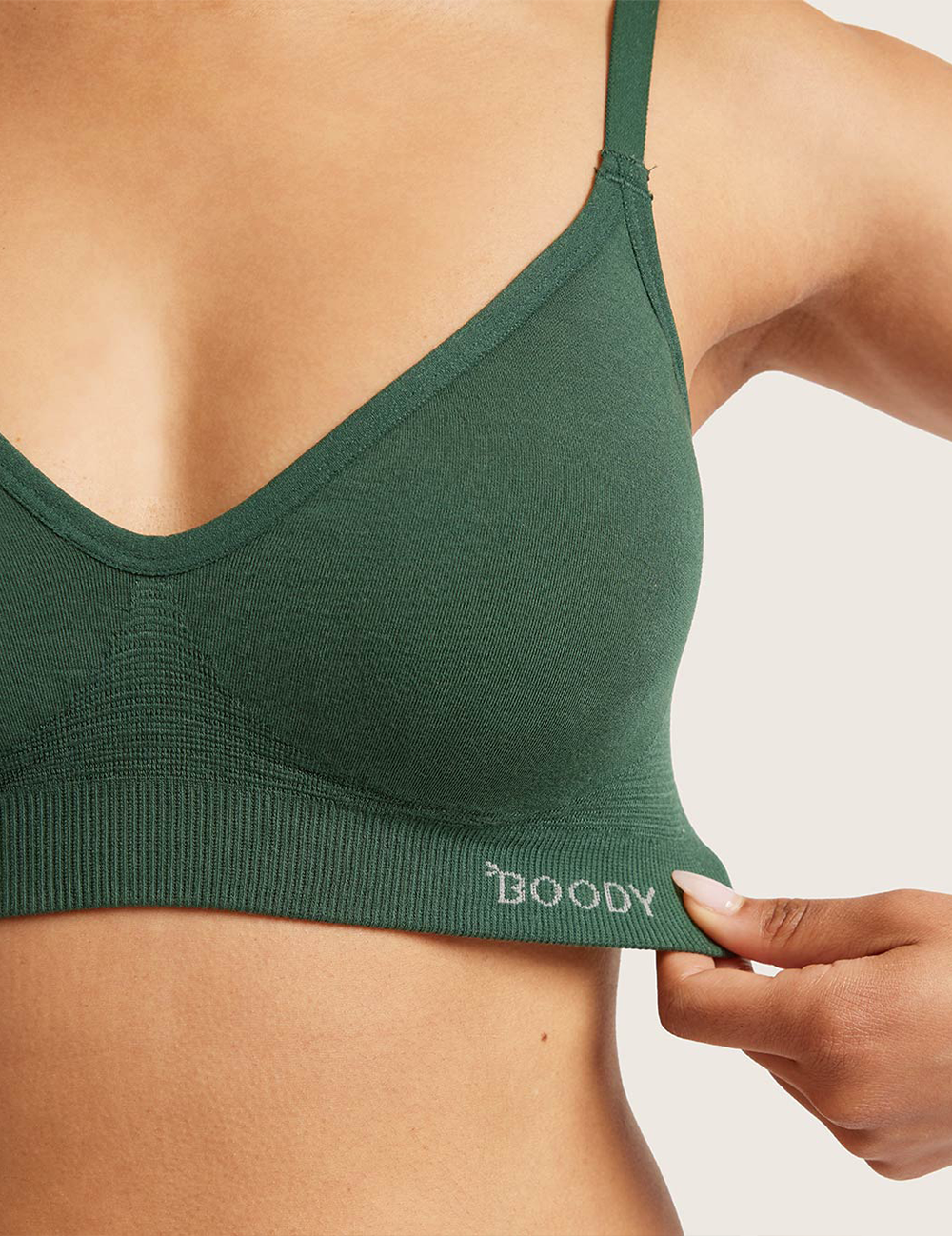 3-Pack T-Shirt Bra Wireless - Emerald Green