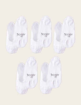 5-Pack Women's Invisible Socks