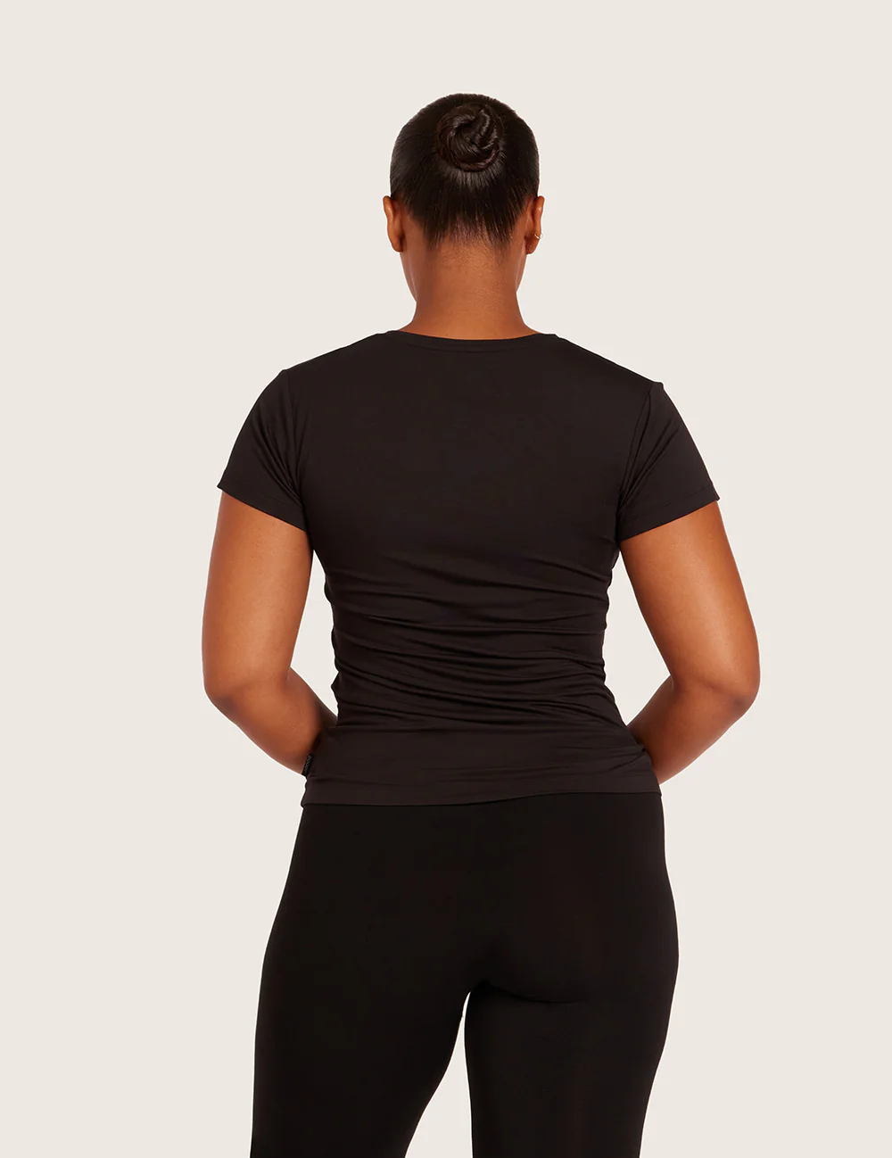 3-Pack Bas T-shirt med Rund Hals