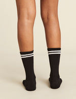 Women's Striped Cushioned Crew Socks