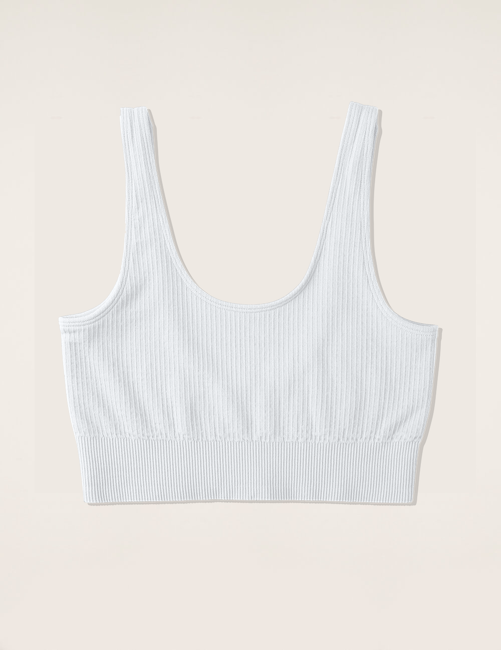 Ribbed Seamless Bra - Barn