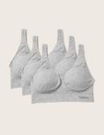 3-Pack Padded Shaper Crop Bra