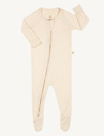 Baby Long Sleeve Onesie Chalk - Boody Baby