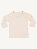 Baby Long Sleeve Top Chalk - Boody Baby