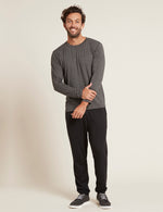 Men's Long Sleeve Crew Neck T-Shirt - Outlet