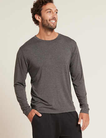 Men's Long Sleeve Crew Neck T-Shirt - Outlet