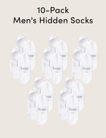 10-Pack Men's Hidden Socks