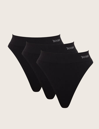 3-Pack Bambu High Cut Maxi Trosa