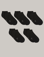 5-Pack Cushioned Ankle Socks