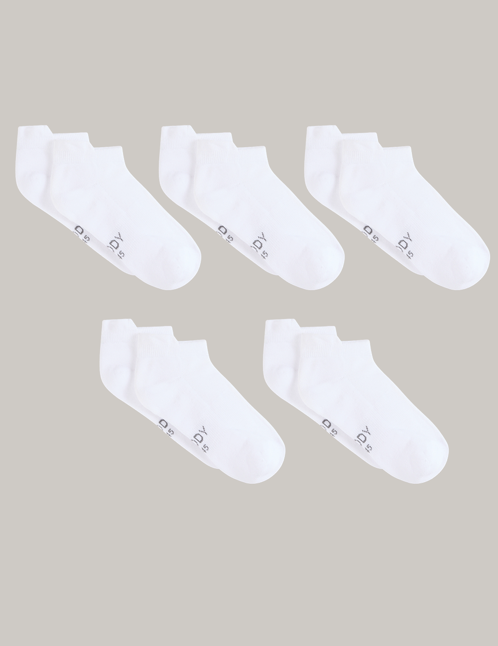 5-Pack Sport Ankle Socks