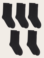 5-Pack Women's Crew Boot Socks