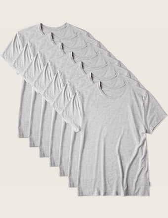 7-Pack Women's Crew Neck T-Shirt - Outlet
