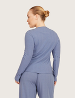 AiraRib™ Långärmad Henley Topp