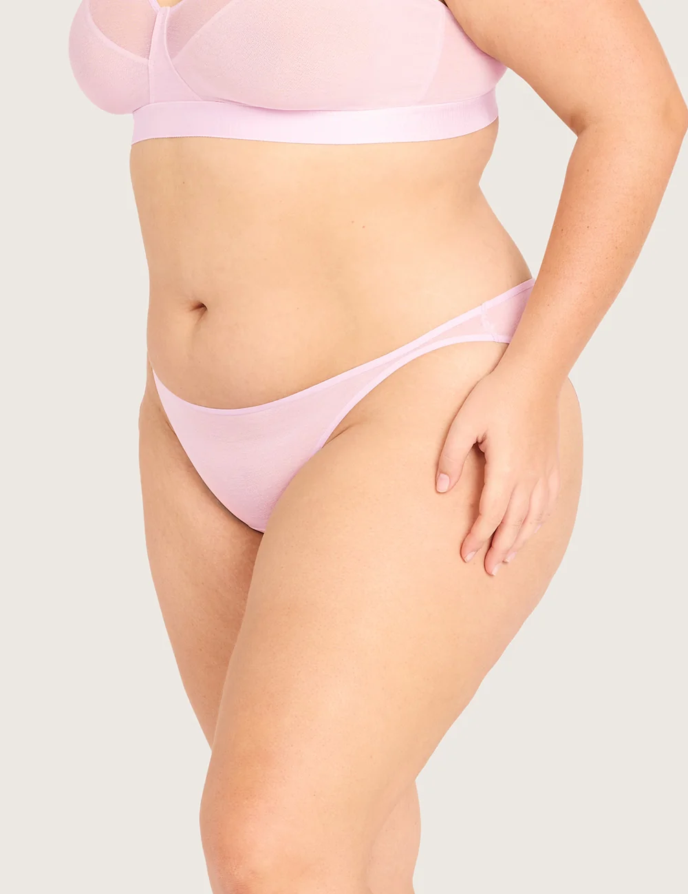 FreeMesh® Bikini Trosa - Pink Sorbet