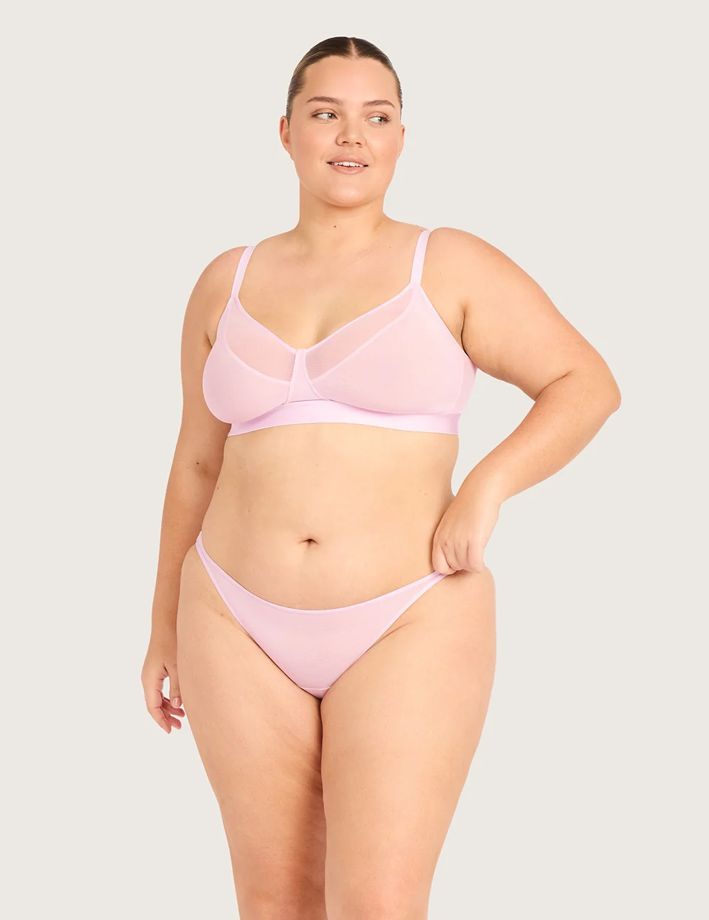 FreeMesh® Bikini Trosa - Pink Sorbet