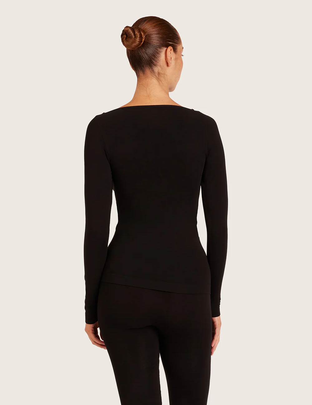 Boatneck Long Sleeve Top