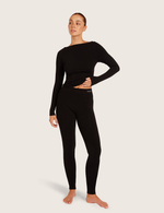 Boatneck Long Sleeve Top