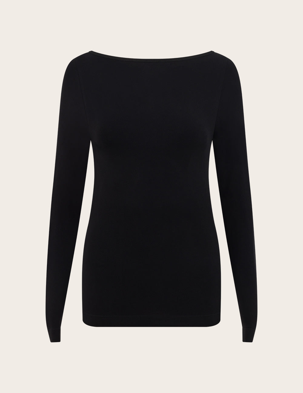 Boatneck Long Sleeve Top