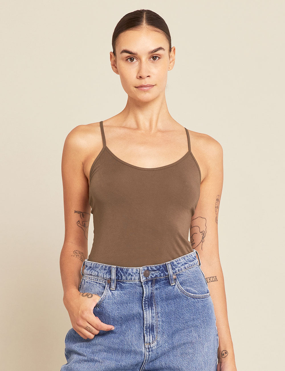 3-Pack Bas Cami Top - Outlet
