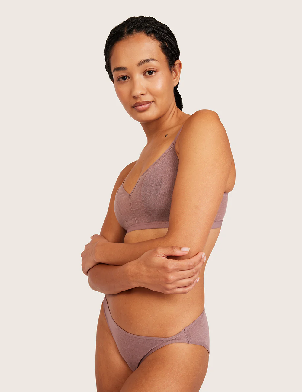 FreeMesh® Crop BH - Mauve
