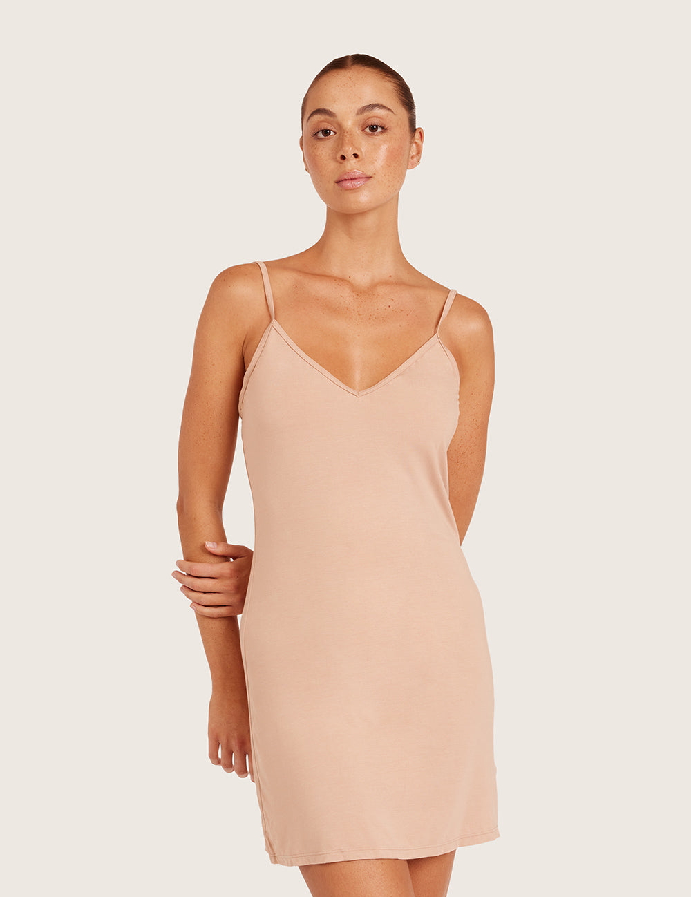 Bas Underklänning med V-hals