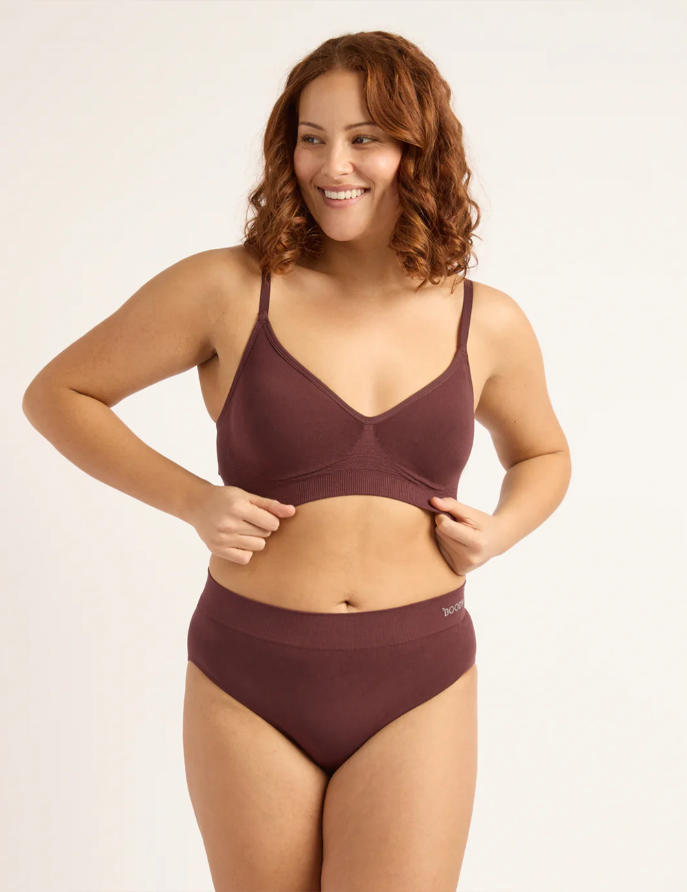 3-Pack Full Briefs - Mulberry