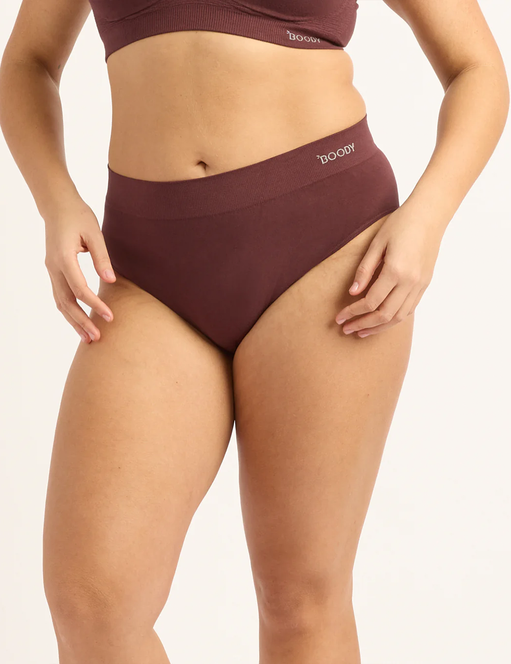 3-Pack Full Briefs - Mulberry