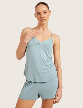 Goodnight Sleep Cami - Mineral Blue