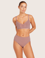 FreeMesh™ High Cut Maxi Trosa - Mauve