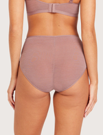 FreeMesh™ High Cut Maxi Trosa - Mauve