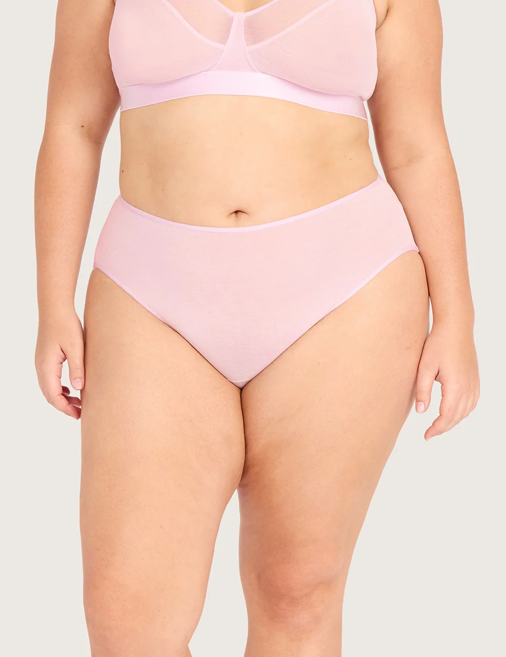 FreeMesh® High Cut Maxi Trosa - Pink Sorbet