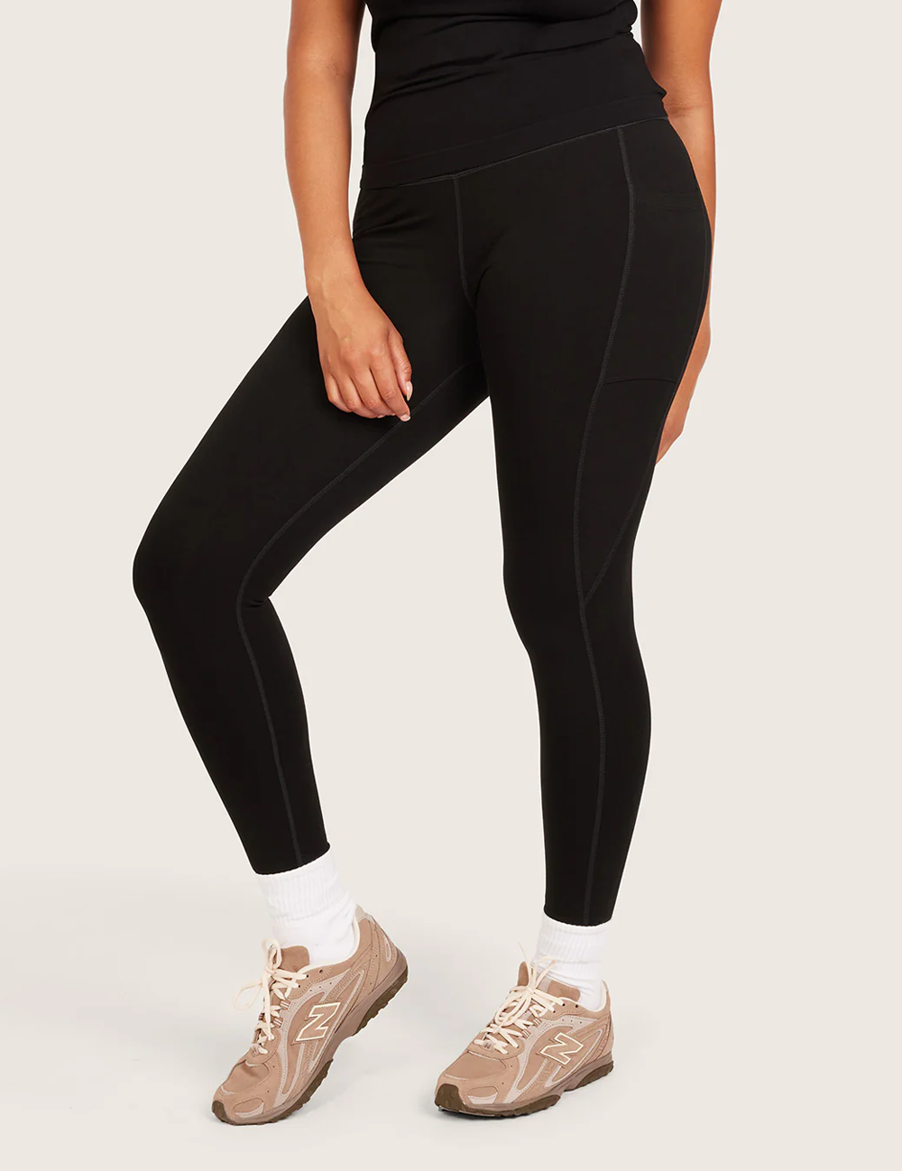 Forme™ Högmidjade Leggings med Ficka
