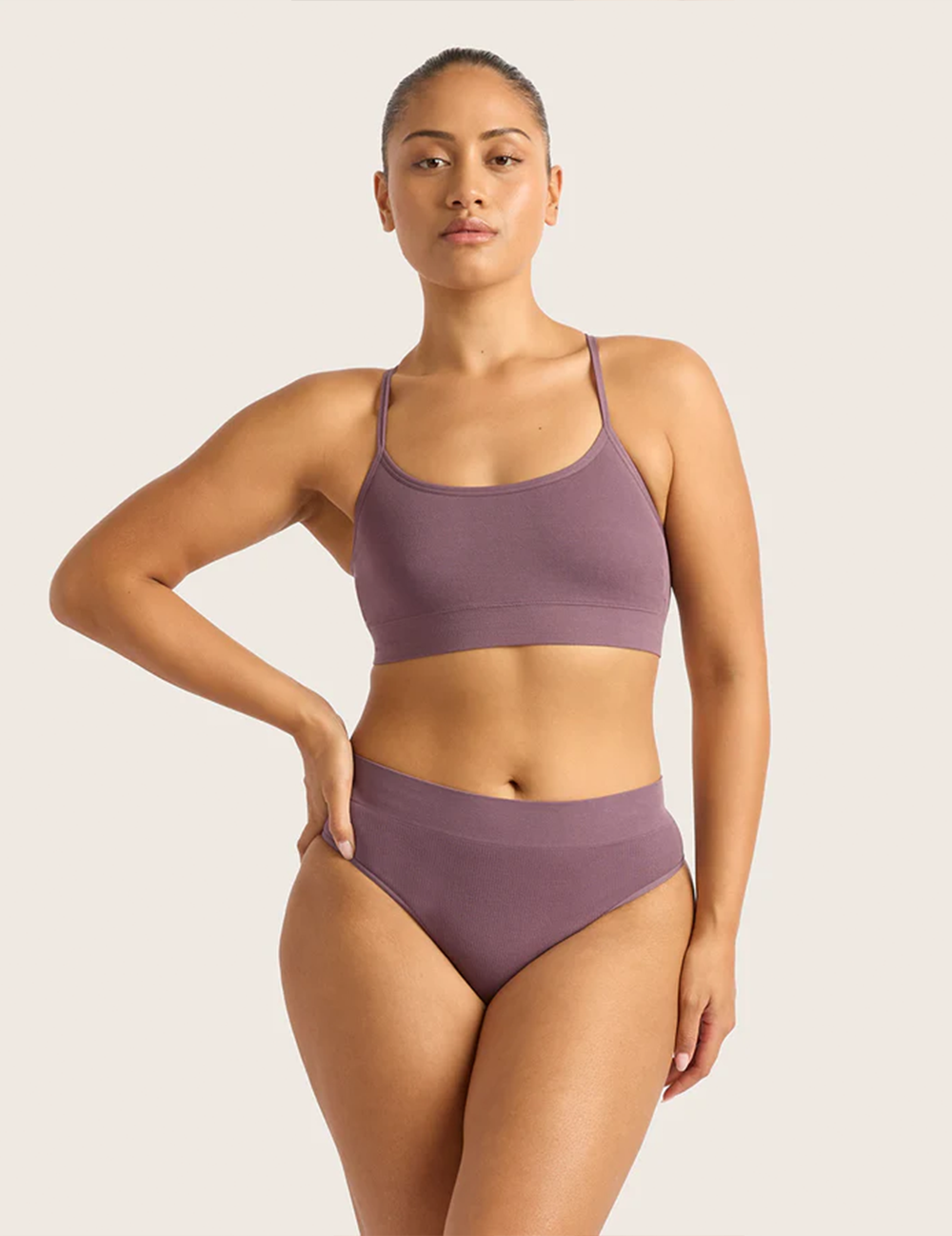 LYOLYTE® High Waist G-String - Wisteria