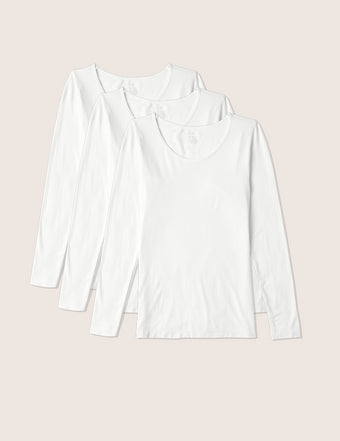 3-Pack Long Sleeve Top - Outlet