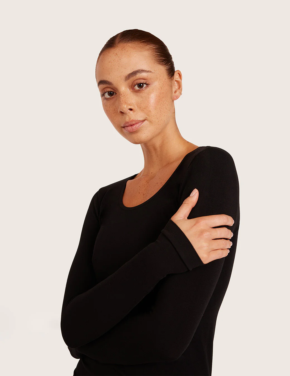 Bas Långärmad Topp