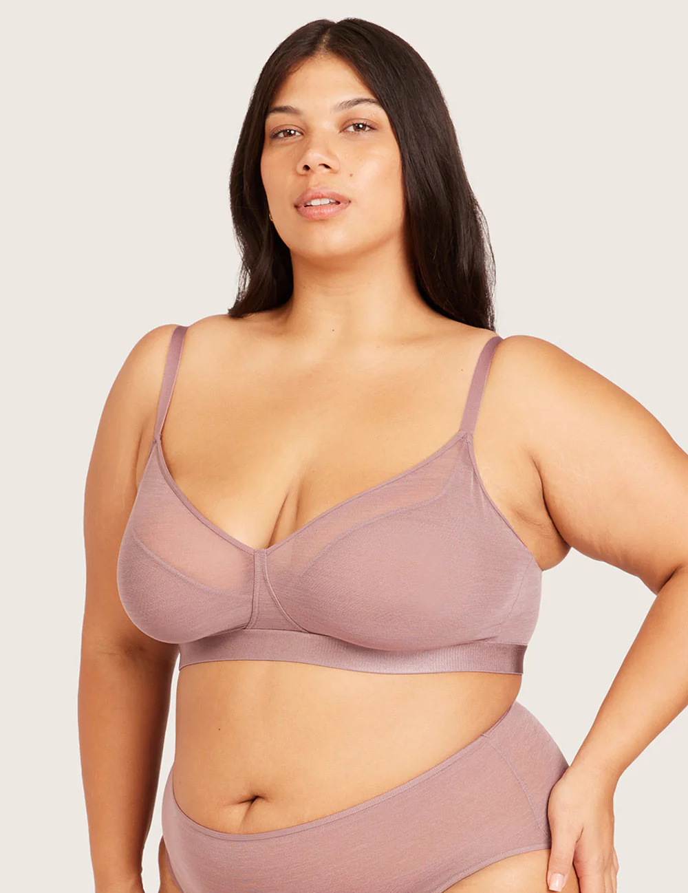 FreeMesh™ BH utan Bygel - Mauve